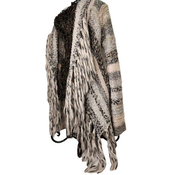 BETHANY MOTA Special Edition Bohemian Sweater Fringe Cardigan Cardi Size XS - Picture 6 of 10